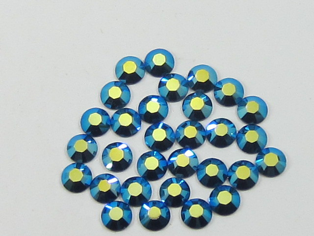 72 pcs. 20ss DARK INDIGO AB (maxima) FLATBACK PRECIOSA Rhinestones